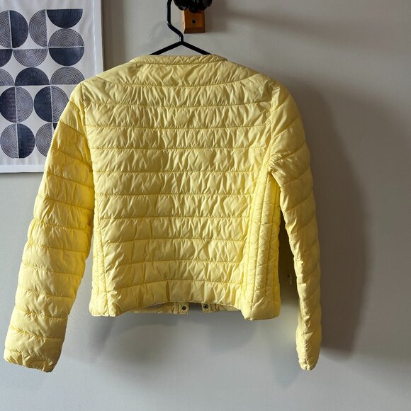 Oodji • yellow puffer jacket - Picture 4 of 7